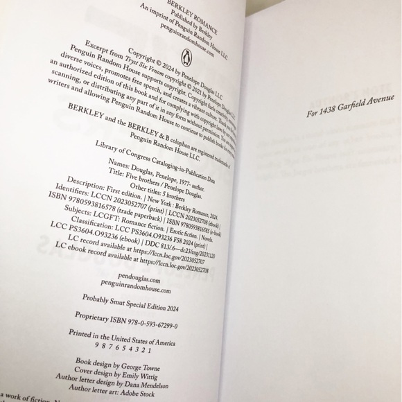 Probably Smut Five Brothers by Penelope Douglass - Picture 7 of 10